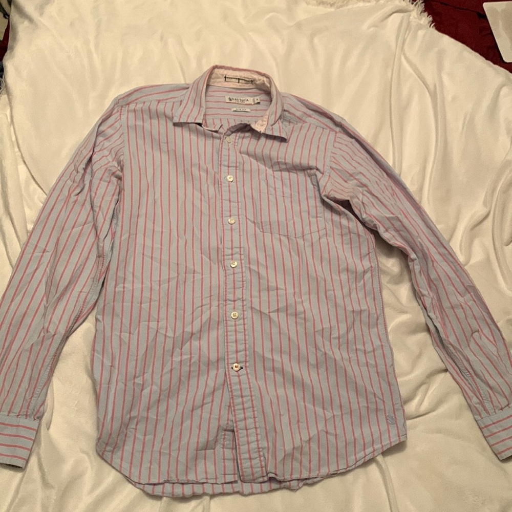 Nautica Heritage Slim Fit MENS size S dress shirt